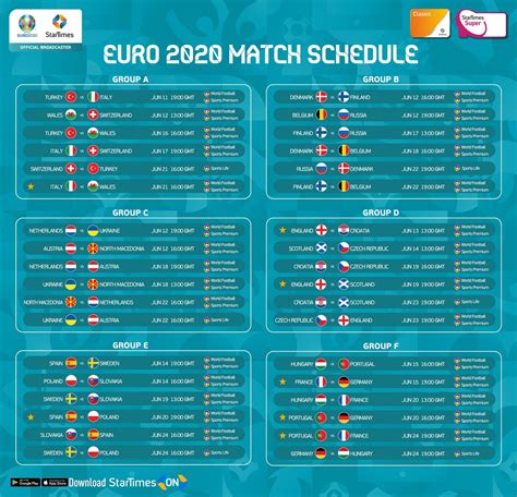 Euro 2021 Schedule - Euro 2021 Calendar Print Yours For Free Amanology : Euro 2021 final will be ...