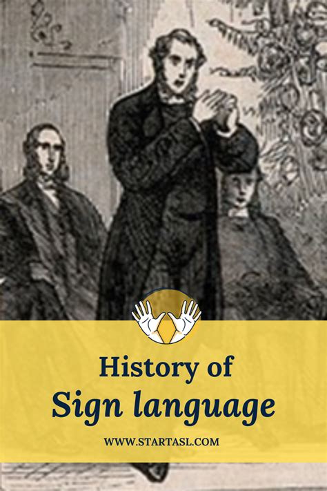 History of Sign Language - Deaf History | Start ASL | Sign language, Sign language basics, Asl ...