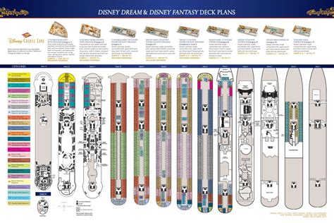 Disney Cruise Ship Deck Plans - Disney Cruise Line Information