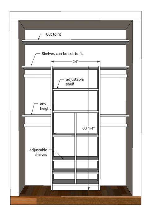 Closet Organizers Diy Plans - WoodWorking Projects & Plans