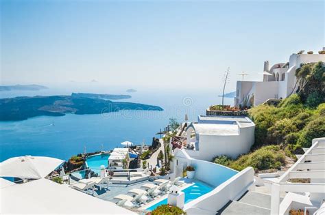 Luxury hotel with sea view stock image. Image of recreation - 50970141