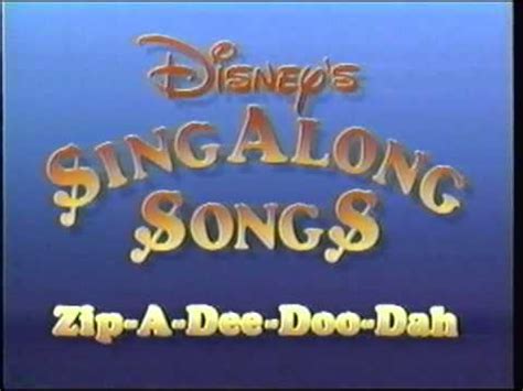 Closing to Disney's Sing-Along Songs: Zip-a-Dee-Doo-Dah 1990 VHS