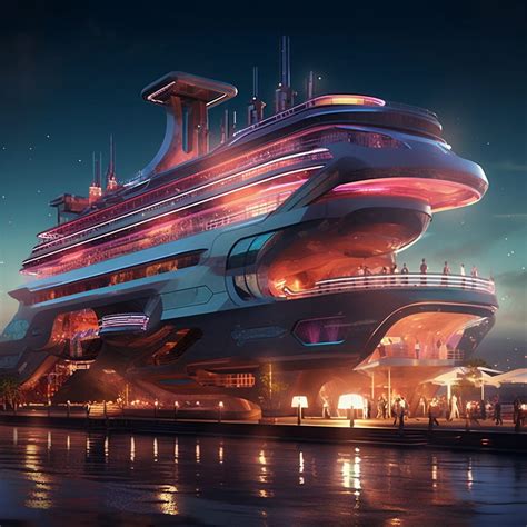 AI Designed 10 Futuristic Cruise Ships: See The Results