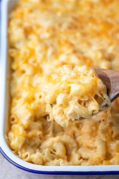 Easy Baked Macaroni And Cheese Recipe Without Flour | Dandk Organizer