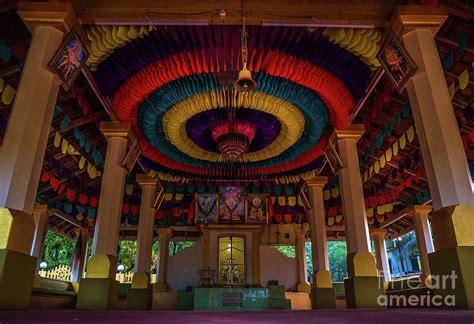 Beautifully decorated interiors of Shri Datta temple in Konkan Photograph by Snehal Pailkar ...