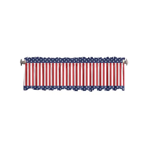 Dengmore Patriotic Curtains Living Room Curtains American Flag Pattern ...