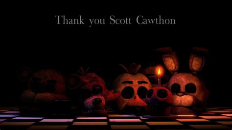 Thank You Scoot Cawthon in 2023 | Fnaf, Scott cawthon, Scott