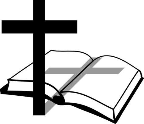 Bible Christian cross Church Clip art - Cross And Bible Clipart png download - 617*530 - Free ...