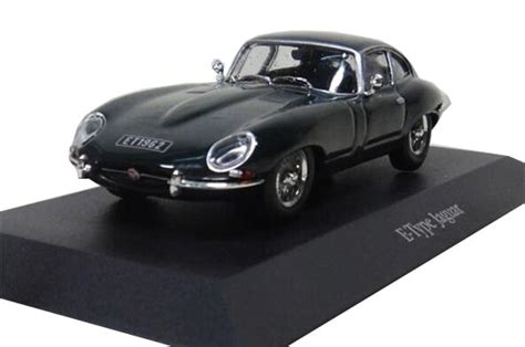 Deep Green 1:43 Scale Atlas Diecast Jaguar E-Type Model [NB9T485 ...