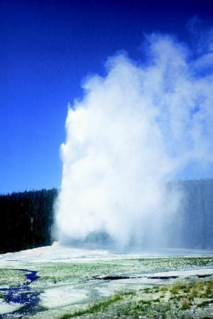 Geysers Are Formed When Groundwater Is Heated by Nearby Magma