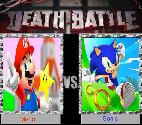 Death Battle Mario vs Sonic by Perro2017 on DeviantArt