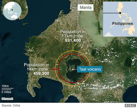 #Taal Volcano: Lava Spews as ‘Hazardous Eruption’ Feared