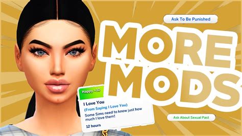 NEW Realistic Mods You Need (The Sims 4 Mods) - YouTube