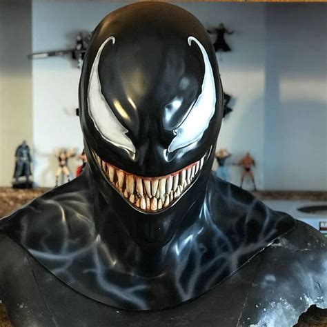 Insane Venom mask created by artist @gc5fx. -- #venom #tomhardy # ...