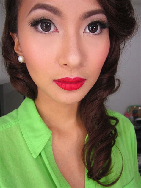 Modern War Paint: Pin-Up Girl Makeup Tutorial