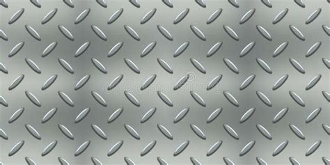 Aluminum Diamond Plate Industry Realistic Seamless Pattern Stock Vector - Illustration of ...