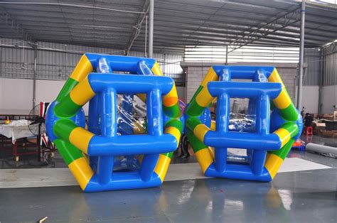 Water Park Floating Inflatable Hamster Wheel,Inflatable Water Roller ...