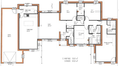 Plan maison moderne 200m2 - Menuiserie