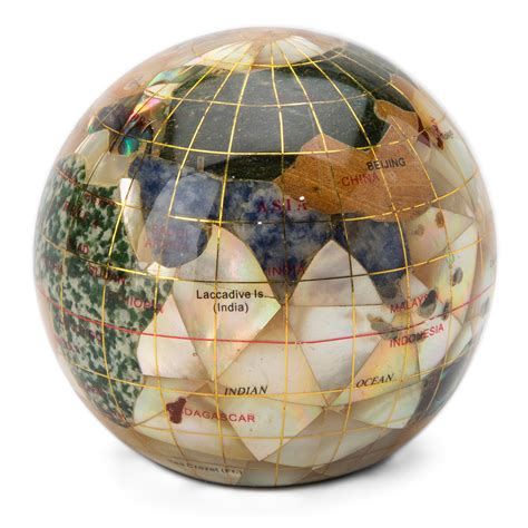 How Precious Stones & Different Gems Form a Gemstone Globe | KALIFANO