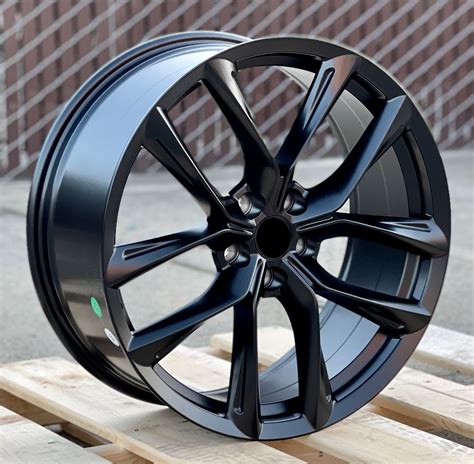 19" Matte Black Wheels Fits Tesla Model 3 AWD RWD Long Range Performan ...