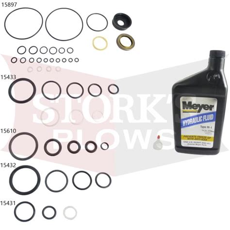 E46/E47/E57 Genuine Meyer master rebuild kit seal Plow Pump Diamond 15888