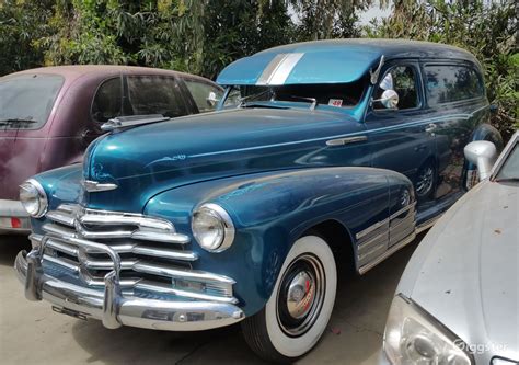 1948 Chevy Sedan 70,006 | Rent this location on Giggster