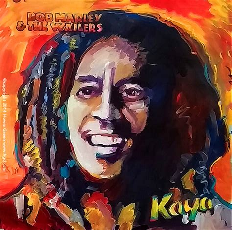 Bob Marley Kaya album cover art painting | From a new series… | Flickr