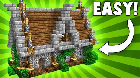 Stylish & Compact Medieval House! - Minecraft Tutorial - Trap