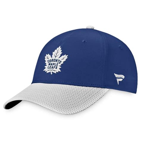 Men's Fanatics Branded Blue/Gray Toronto Maple Leafs 2023 NHL Global Series Sweden Adjustable ...