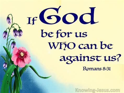 Romans 8:31 - Verse of the Day