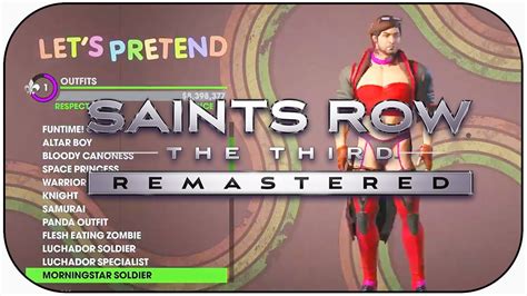 Saints Row 3 REMASTERED Character Customization Gameplay! (Xbox One ...