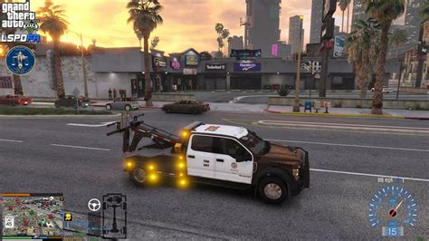 GTA V - LSPDFR 0.4.9🚔 - LSPD/LAPD - Traffic Officer - Tow Truck Patrol ...