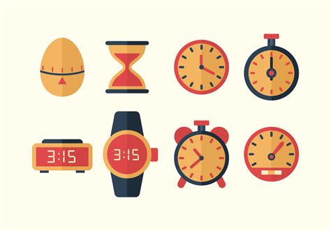 Time Vector Icons 145419 Vector Art at Vecteezy