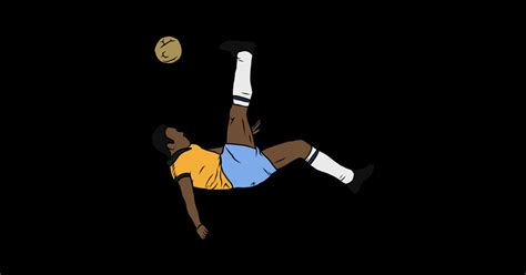 Pele Bicycle Kick - Pele - T-Shirt | TeePublic