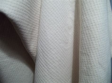 Natural Cotton Doubleknit Fabric 90 GOTS Organic - Etsy