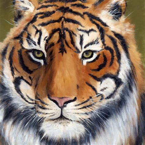 Siberian Tiger - Sabine Baeckmann Art