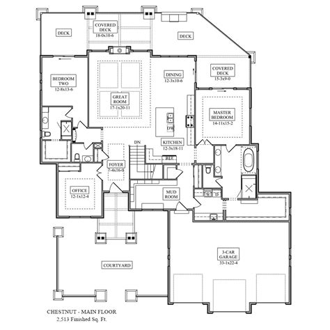 Chestnut Floor Plan | NoCO Custom Homes | CO Construction