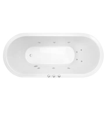 Decina Uno Santai 1700mm Island Style Spa Bath 10 Jet – Bathroom Supplies in Brisbane