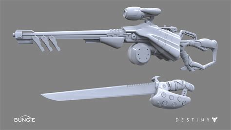 ArtStation - Destiny: Fallen Weapons, David Stammel