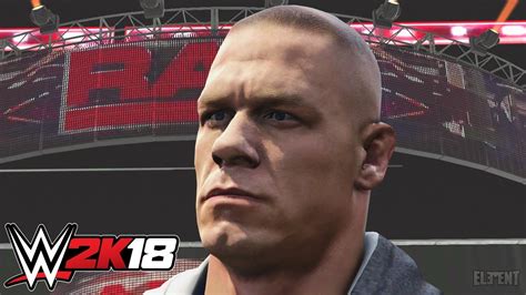 WWE 2K18 OFFICIAL - JOHN CENA 1ST LOOK & SETH ROLLINS ENTRANCE SCREENS ...