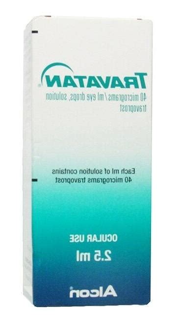 Travoprost Eye Drops 2.5mL- Sealed Bottle- Exp 2/20-We