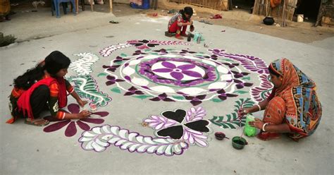 Rice Flour With Dollops of History: Beautiful Pics Of Bengal's Art Alpona