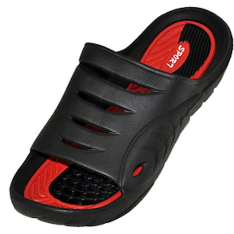 Shoe Shack - Cinco Men's Rubber Sandal Slipper Comfortable Shower Beach ...