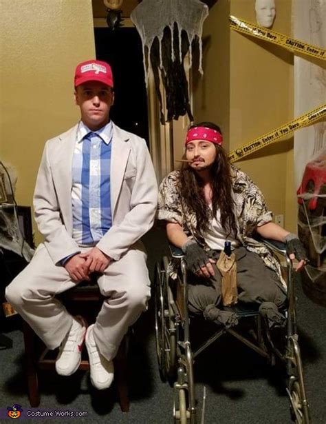 Forrest Gump and Lieutenant Dan Halloween Costume