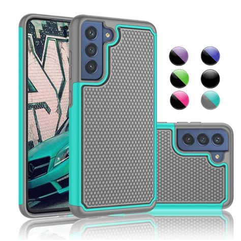 Galaxy S21 FE 5G Case, Cases for Samsung S21 FE 5G 2021, Njjex Shock Absorbing Dual Layer ...