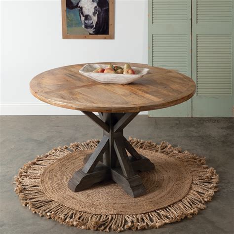 Modern Farmhouse Round Dining Table | CTW Home Collection