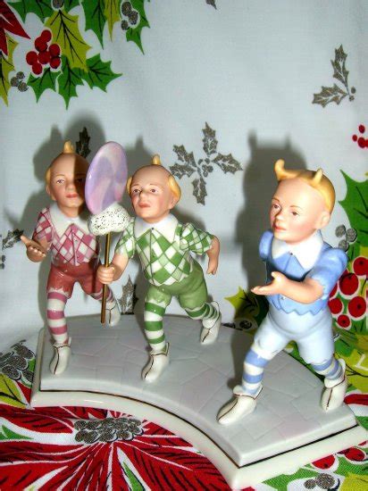 SOLD! Lenox Classics LOLLIPOP GUILD MUNCHKINS WIZARD OF OZ NIB