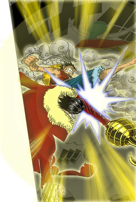 luffy vs. crocodile by almghool on DeviantArt