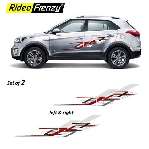 Buy Hyundai Creta Original Body Graphics Stickers | # Best Selling ...