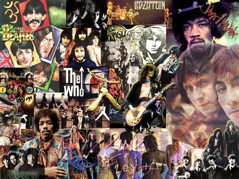 🔥 Free Download Classic Rock Collage Wallpaper by @catherinej | WallpaperSafari